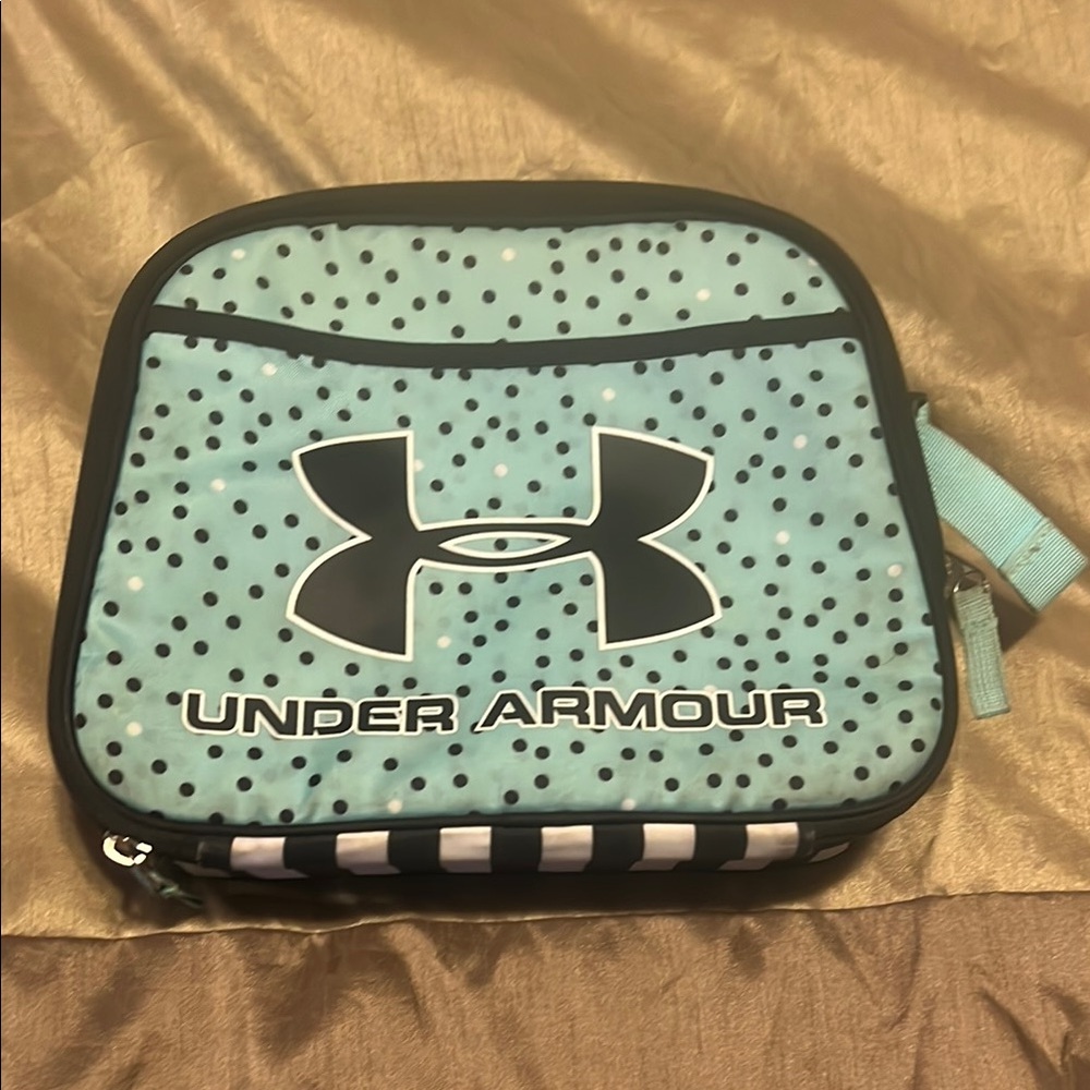 Under Armour Teal and Black Lunch Bag